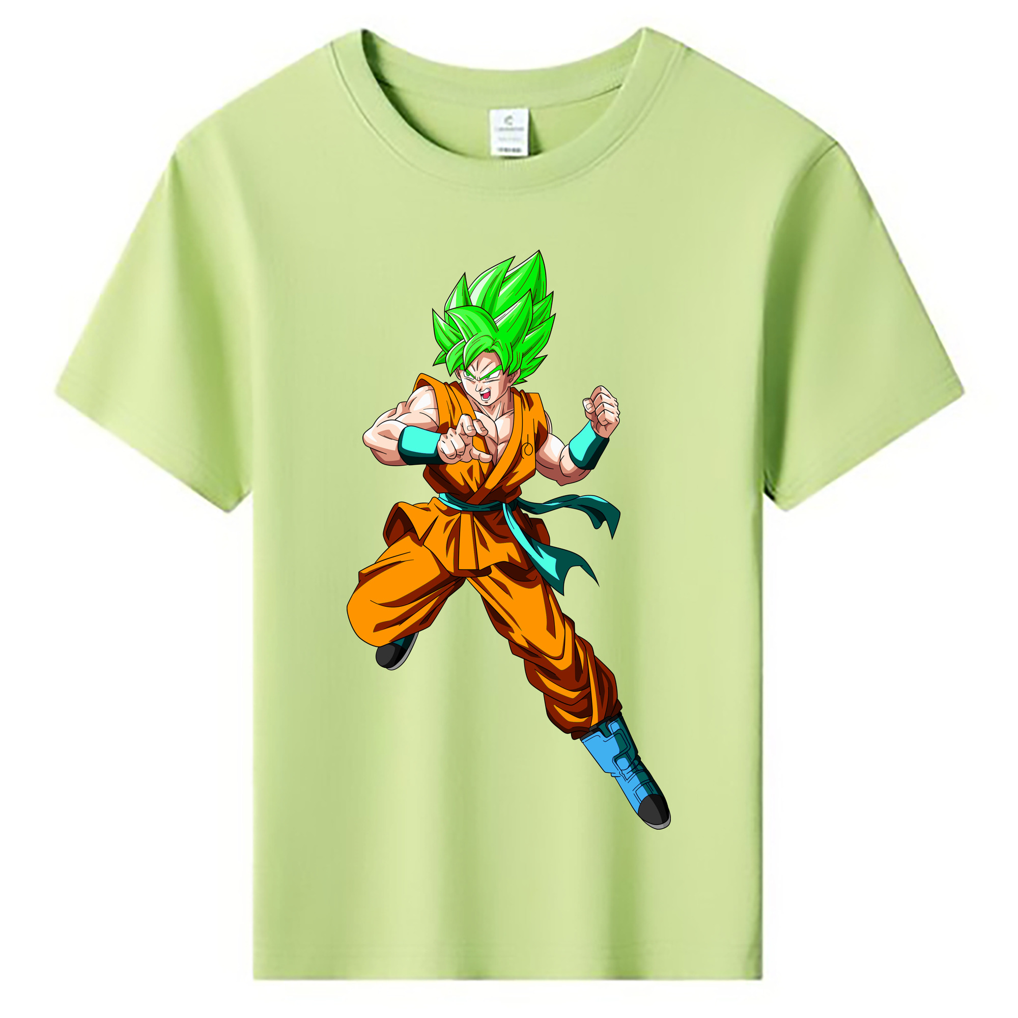 （画像用） ドラゴンボール 孫 悟飯（そんごはん）DRAGON BALL Son Gohan 綿100％キッズTシャツ（フロントプリント）